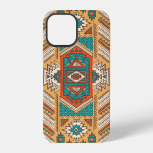 Vintage tribal ethnic seamless illustration patter iPhone 12 case