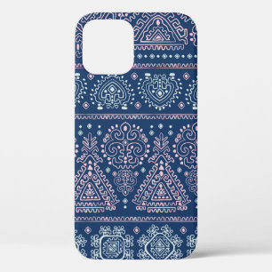 vintage Tribal Mexican vintage ethnic seamless pat iPhone 12 Case