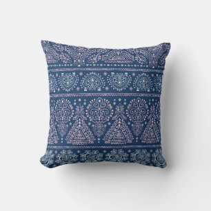 vintage Tribal Mexican vintage ethnic seamless pat Cushion
