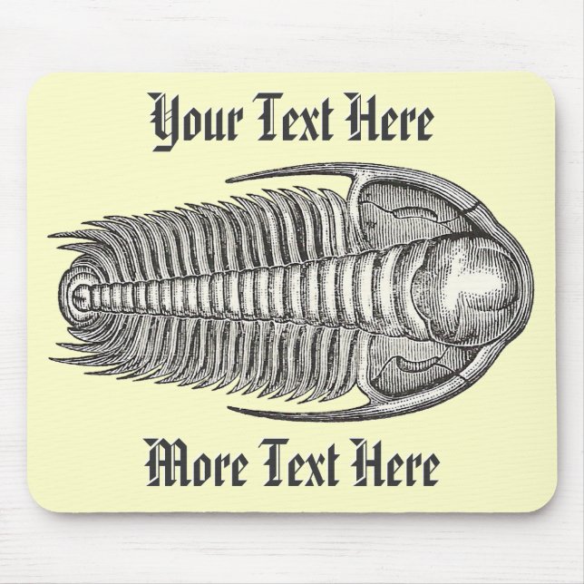 Vintage Trilobite Mousepad (Front)