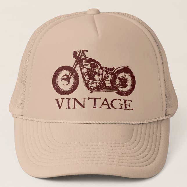 Vintage Triumph Trucker Hat (Front)