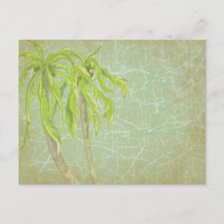 Vintage Tropical Breeze Wedding RSVP