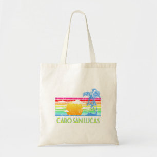 Vintage Tropical Cabo San Lucas Tote Bag