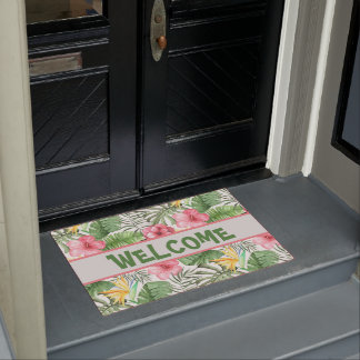 Vintage Tropical Doormat