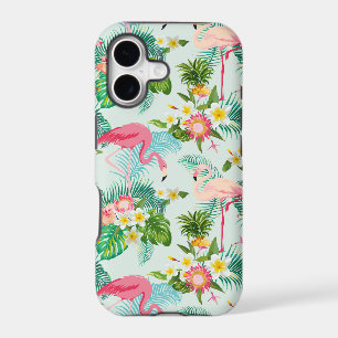 Vintage Tropical Flowers And Birds