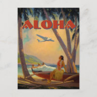 Vintage Tropical Hawaii Aloha
