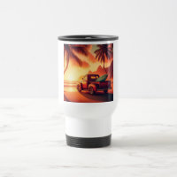vintage tropical/Hawaiian surf truck