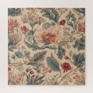 Vintage Tropical Jigsaw Puzzle