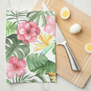 Vintage Tropical Tea Towel