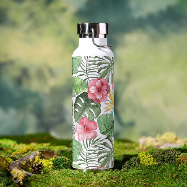 Vintage Tropical Water Bottle (Outdoor)