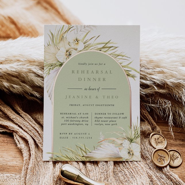 Vintage Tropics | Ceremony Rehearsal Dinner Foil I (Creator Uploaded)