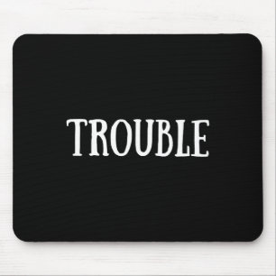 Vintage Trouble Couple Matching Valentine Day Wome Mouse Mat