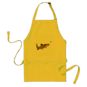 Vintage trout standard apron