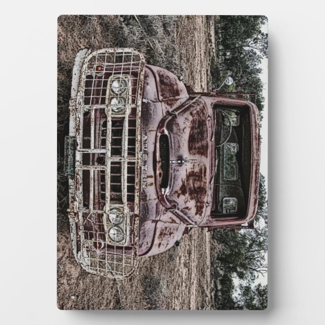 Vintage Truck Austin Plaque (Front)