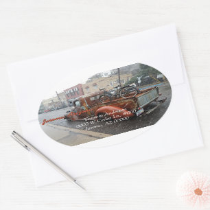 Vintage Truck & Bicycle / Jerome AZ Envelope Seals