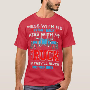 Vintage Truck Driver Mechanic Trucking Trucker Tee
