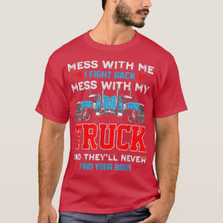 Vintage Truck Driver Mechanic Trucking Trucker Tee