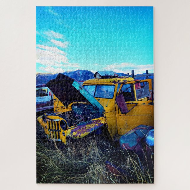 Vintage Truck Jigsaw Puzzle (Vertical)