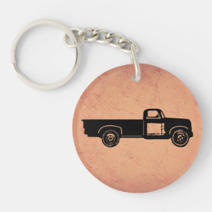 Vintage Truck Key Ring