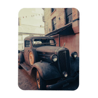 Vintage truck magnet