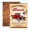 Vintage Truck Milestone Birthday Party Invitation