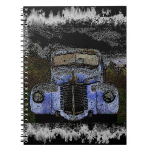 Vintage Truck Notebook