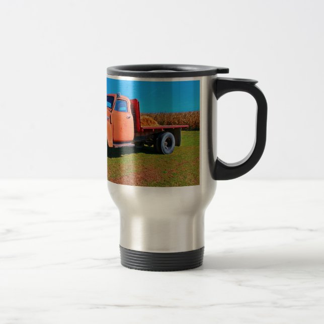 Vintage Truck Travel Mug (Right)
