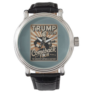 Vintage TRUMP 2024 Rocks COMEBACK TOUR  Watch