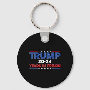 Vintage Trump 20-24 Years In Prison Funny Anti-tru Key Ring