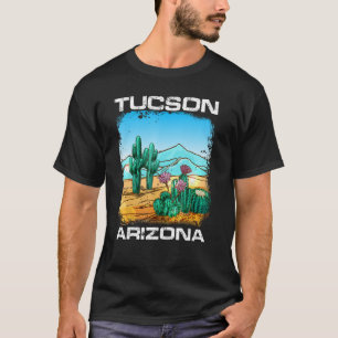 Vintage Tucson Arizona Desert Retro Cactus Funny T-Shirt