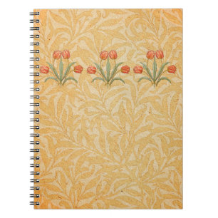 Vintage Tulip Morris Painting Collection Notebook