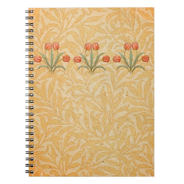 Vintage Tulip Morris Painting Collection Notebook (Front)