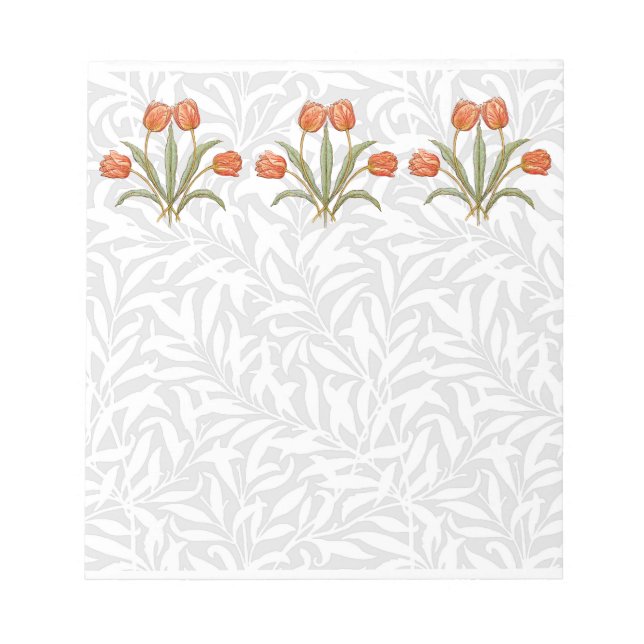Vintage Tulip Morris Painting Collection Notepad (Front)