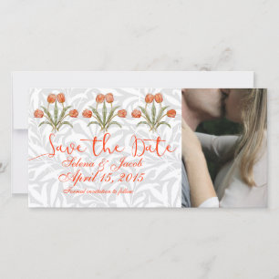 Vintage Tulip Morris Painting Collection Save The Date