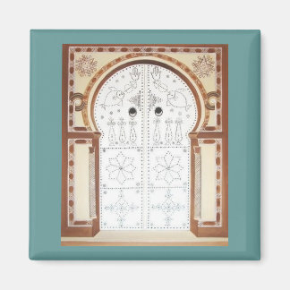 Vintage Tunisian  traditional Door Magnet