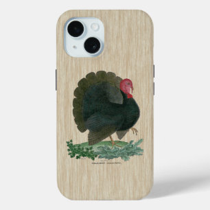 Vintage Turkey iPhone 15 Case