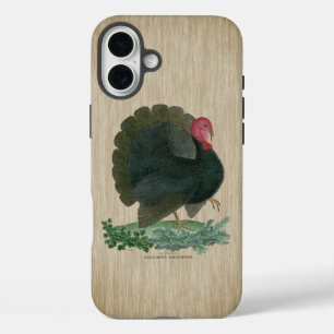 Vintage Turkey iPhone 16 Plus Case