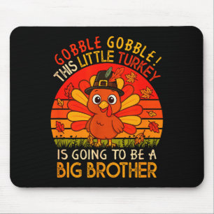 Vintage Turkey Is Going To Be Big Brother Thanksgi Mouse Mat