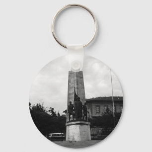 Vintage Turkey Istanbul Barberousse statue Key Ring