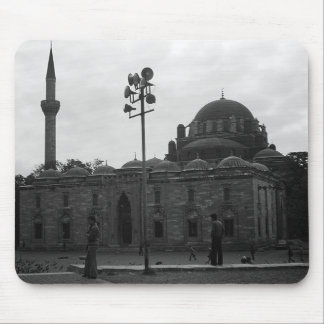 Vintage Turkey Istanbul Beyazit camii mosque Mouse Mat