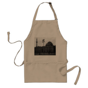 Vintage Turkey Istanbul Beyazit camii mosque Standard Apron
