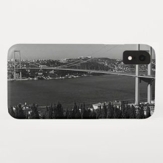 Vintage Turkey Istanbul Bosphorus bridge iPhone XR Case