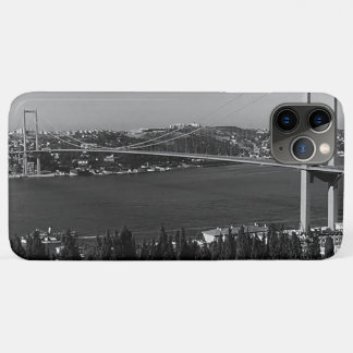 Vintage Turkey Istanbul Bosphorus bridge iPhone 11 Pro Max Case
