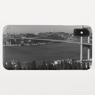Vintage Turkey Istanbul Bosphorus bridge iPhone XS Max Case