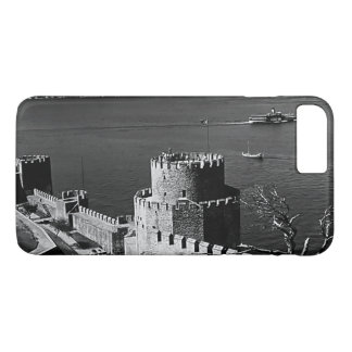Vintage Turkey Istanbul Bosphorus fortress iPhone 8 Plus/7 Plus Case