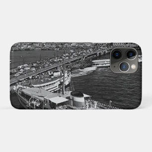 Vintage Turkey Istanbul Galata port iPhone 11 Pro Case