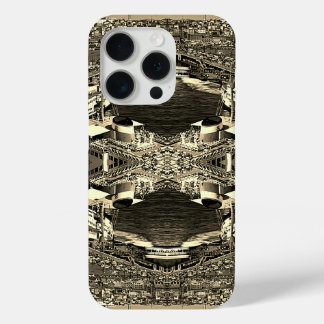 Vintage Turkey Istanbul Galata port iPhone 15 Pro Case