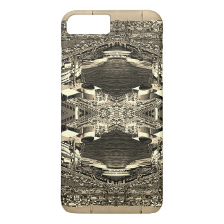 Vintage Turkey Istanbul Galata port iPhone 8 Plus/7 Plus Case