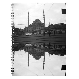 Vintage Turkey Istanbul The Yeni Camii mosque Notebook