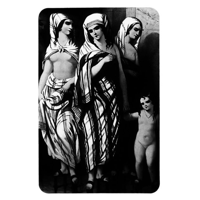 Vintage Turkey Istanbul Topkapi museum 1970 Magnet (Vertical)